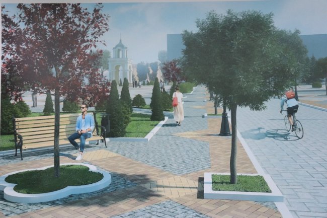 Озеленення, фонтан, капличка: у місті на Волині хочуть реконструювати площу Героїв. ФОТО
