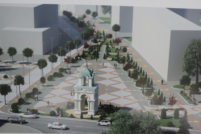 Озеленення, фонтан, капличка: у місті на Волині хочуть реконструювати площу Героїв. ФОТО