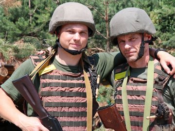 Волиняни, батько і син, разом служать в одній з частин Нацгвардії 