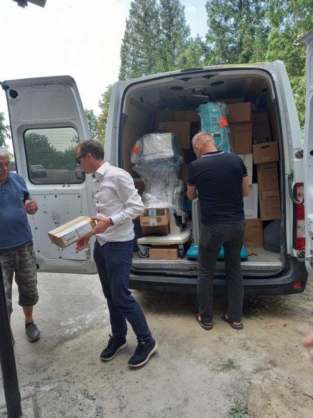 Німецькі благодійники вчергове завітали на Волинь із подарунками