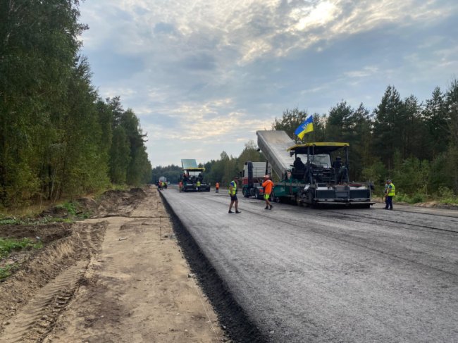 На Волині триває капітальний ремонт дороги до пункту пропуску «Ягодин»