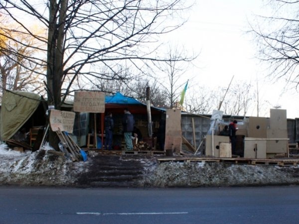 Блокування ВВшників у Львові. ФОТО