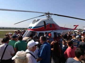 Український завод  представив вертоліт власного виробництва
