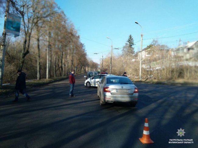 У Луцьку зіткнулися дві автівки. ФОТО