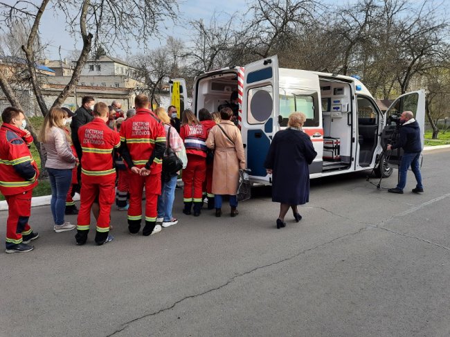 На Волині випробували новий реанімобіль