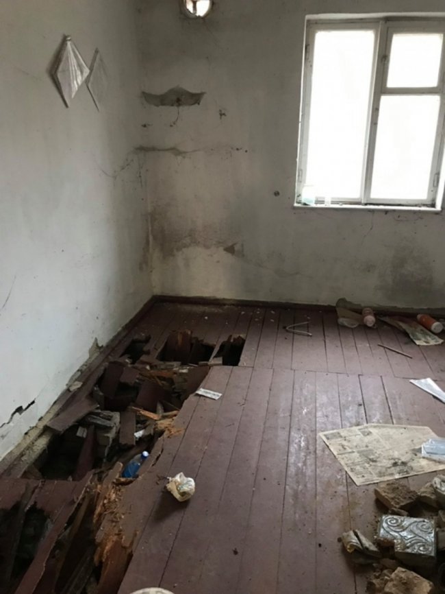 У Ківерцях вандали понищили будівлю інфекційної лікарні. ФОТО