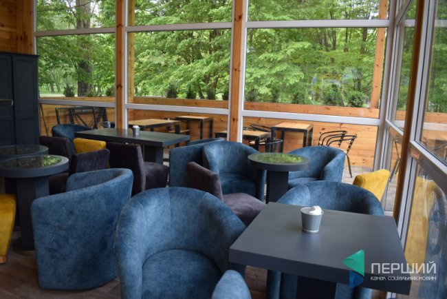 У луцькому парку відкрили нове кафе