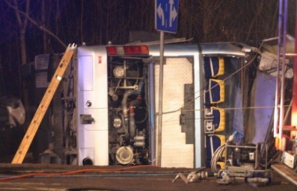У Польщі перекинувся автобус із українцями, є загиблі. ФОТО
