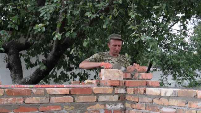 У Луцьку нацгвардійці будують храм 