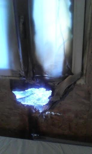 У Києві в Бабиному яру невідомі облили бензином і підпалили храм