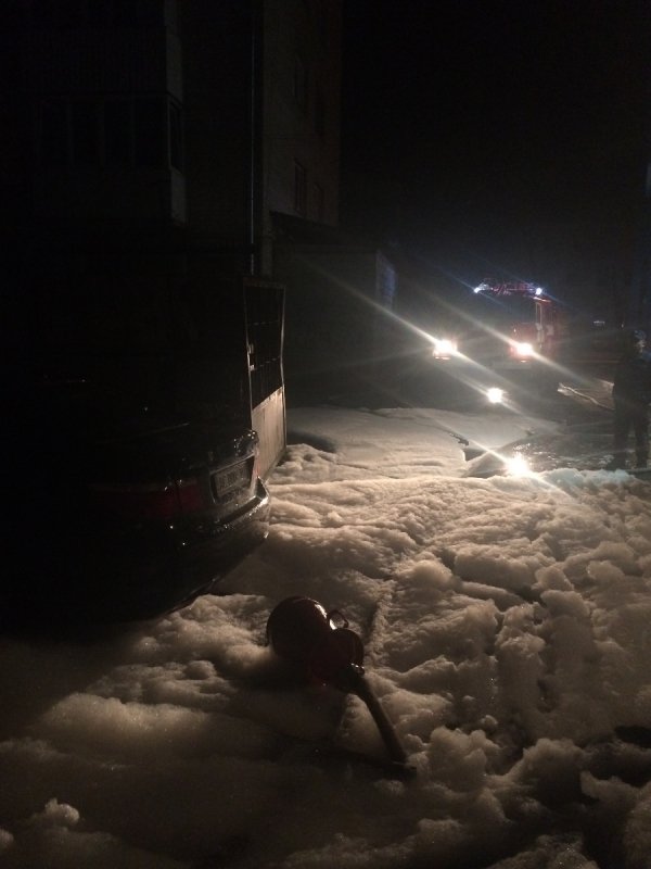 У Луцьку горіло авто депутата міськради. ФОТО