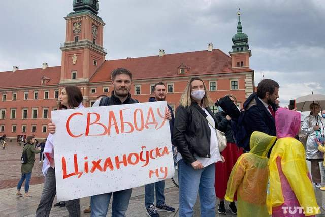 У світі відбувся глобальний пікет солідарності з Білоруссю.ФОТО