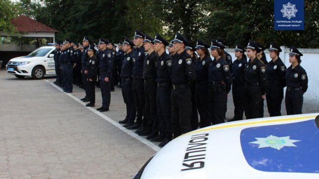 У лавах патрульної поліції Волині – поповнення. ФОТО