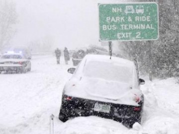 Снігопад на сході США: є перші жертви