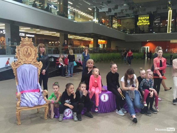 У Луцьку обрали принцесу гімнастики. ФОТО. ВІДЕО