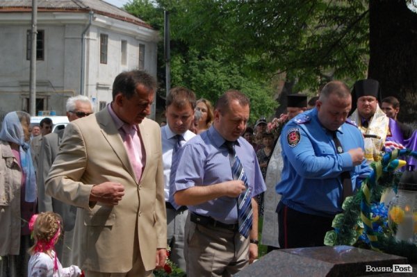 День жертв політичних репресій у Луцьку. ФОТО