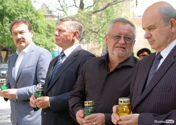 День жертв політичних репресій у Луцьку. ФОТО