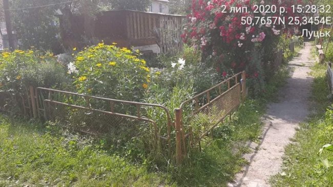  Нібито приватні території: мешканців луцьких багатоповерхівок змушують демонтувати незаконні паркани, городи і шини з квітами 