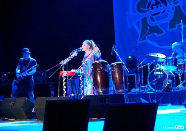 Ніно Катамадзе у Рівному завершила Art Jazz Cooperation-2012. ФОТО