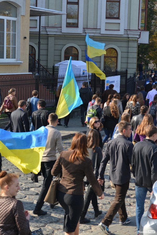 Марш героїв у Луцьку. ФОТО. ВІДЕО