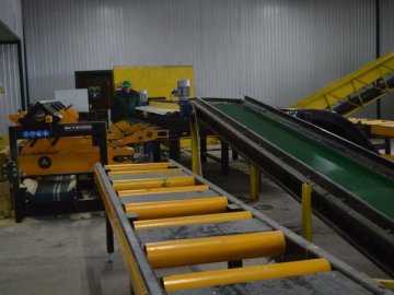 Волинський лісгосп запустив нову сучасну лінію з переробки деревини. ФОТО