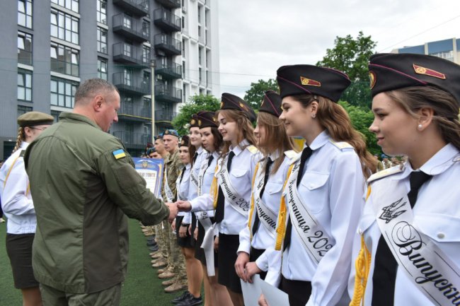 У Луцьку – випускний у військовому ліцеї