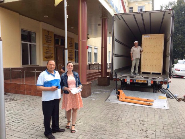 Волинській обласній лікарні передали дороговартісний ангіограф