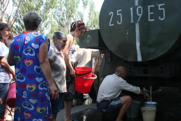 Волинянин допомагає жителям Донбасу подолати наслідки «русського міра».ФОТО