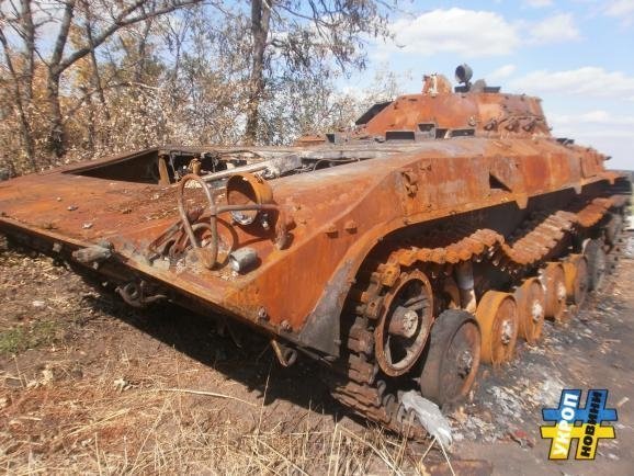 З'явилися фото «Іловайського котла». ФОТО