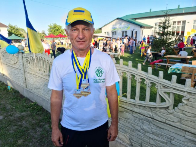 Підгайцівська громада виборола 11 медалей у змаганнях 50+. ФОТО