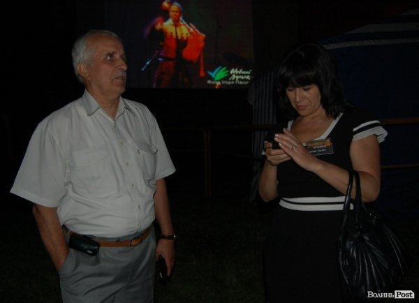 Перший заступник луцького мера Святослав Кравчук і начальниця управління культури Тетяна Гнатів тут були не на відпочинку, а на роботі