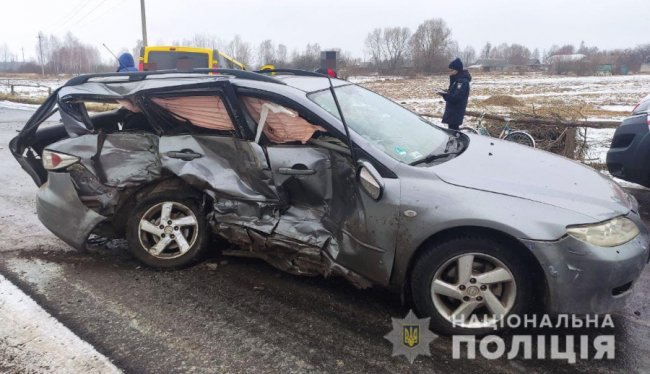 На Волині у ДТП постраждали четверо людей. ФОТО