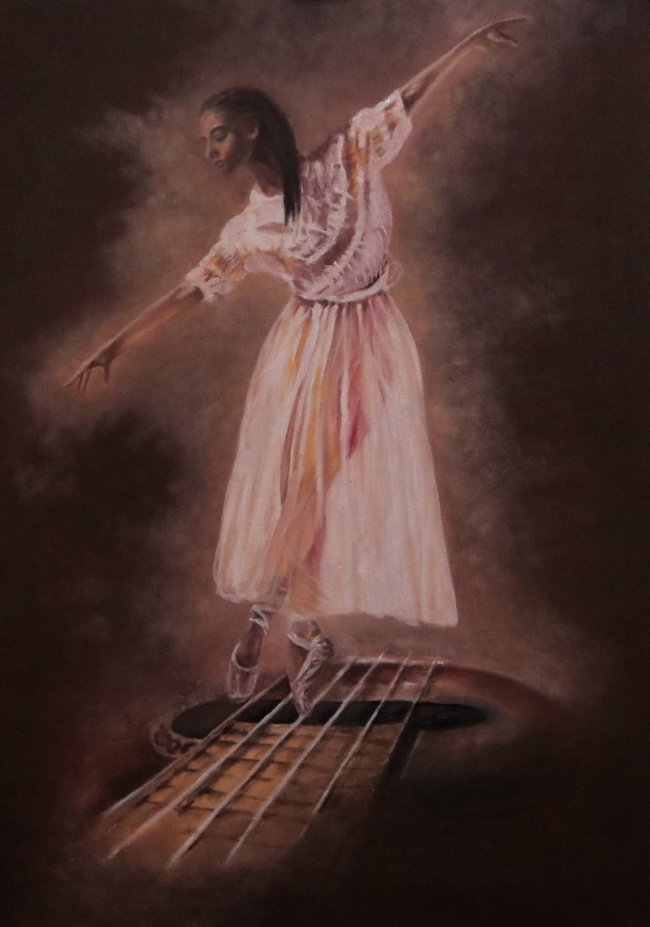 Незрячий художник з Донбасу допомагає військовим з волинської бригади