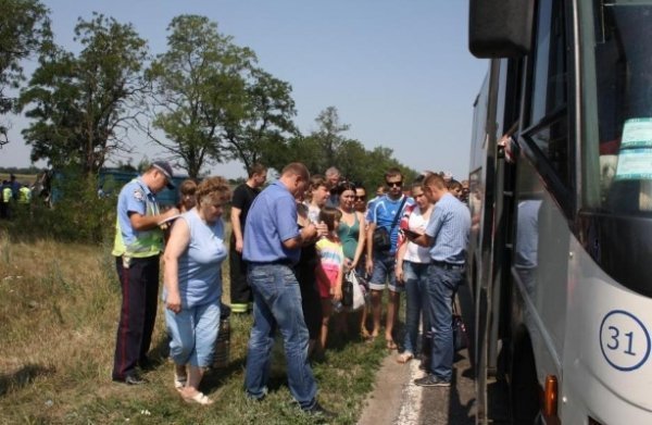 На Запоріжжі розбився автобус. ФОТО. ВІДЕО