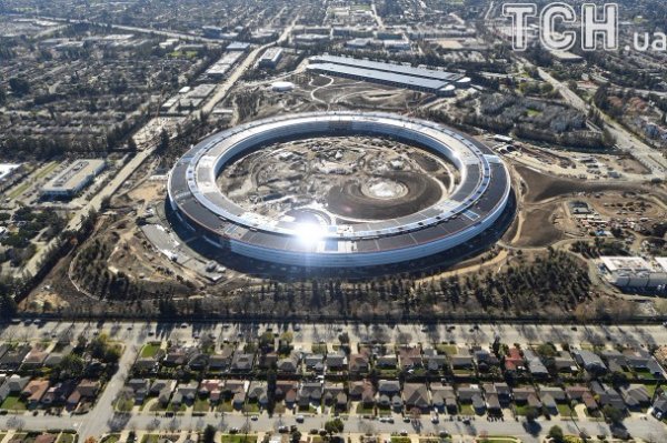 Показали майбутній офіс компанії Apple