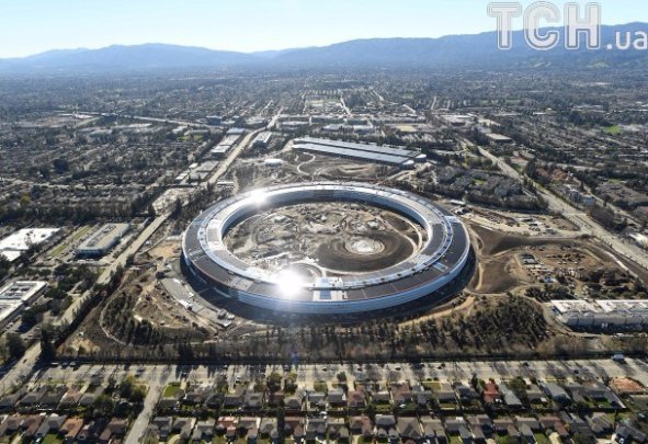 Показали майбутній офіс компанії Apple