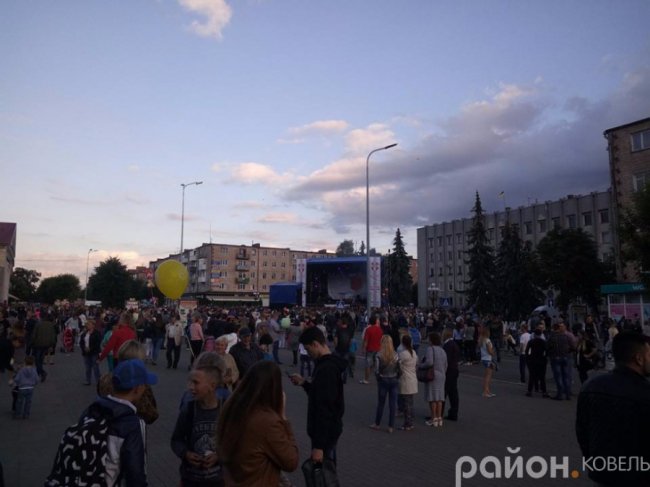 Олег Скрипка, «Антитіла», НАОНІ: ковельчани відсвяткували День міста