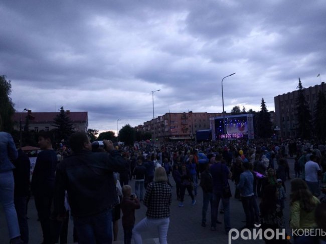 Олег Скрипка, «Антитіла», НАОНІ: ковельчани відсвяткували День міста