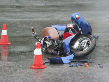 В аварії на Волині постраждав 13-річний скутерист