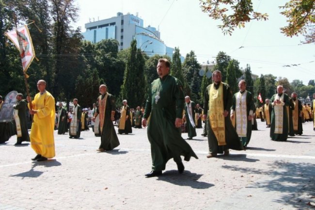 Волиняни взяли участь у святкуванні річниці хрещення Русі-України. ФОТО