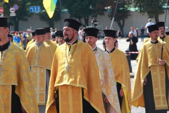 Волиняни взяли участь у святкуванні річниці хрещення Русі-України. ФОТО