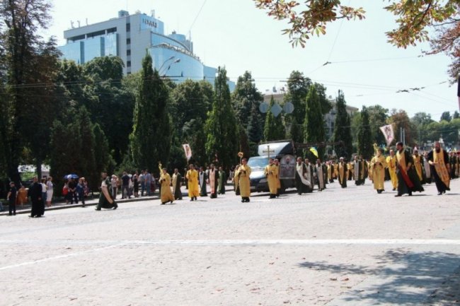 Волиняни взяли участь у святкуванні річниці хрещення Русі-України. ФОТО