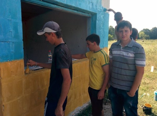 На Волині розфарбували ще одну зупинку. ФОТО