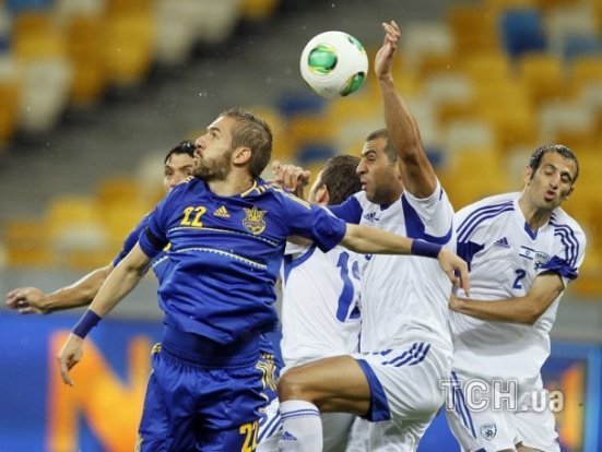 Фото матчу  Україна ‒ Ізраїль