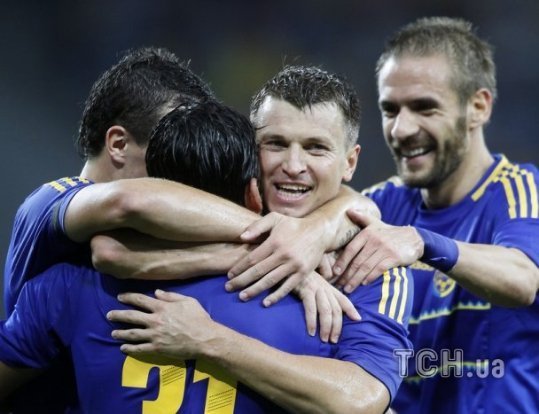 Фото матчу  Україна ‒ Ізраїль