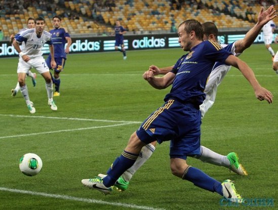 Фото матчу  Україна ‒ Ізраїль