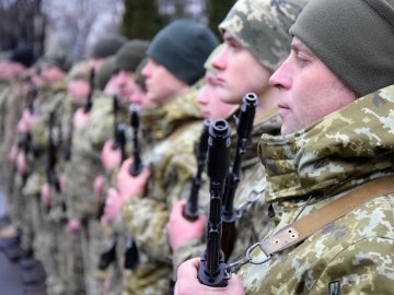 У Луцьку новобранці-прикордонники склали присягу на вірність Україні