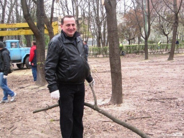 Начальник міського Управління земельних ресурсів Сергій Шабала 