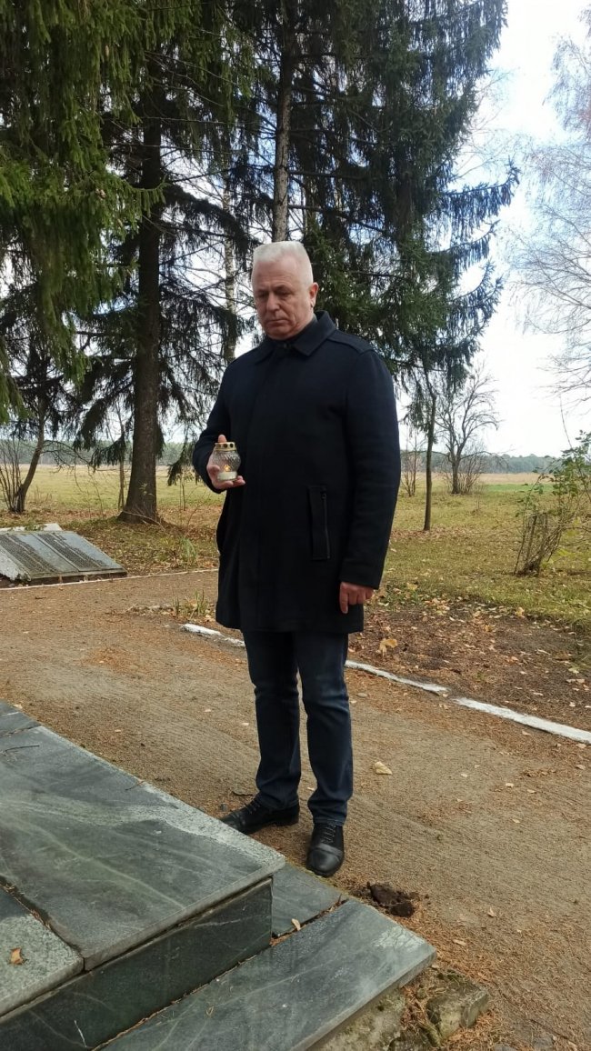  У селі на Волині вшанували пам'ять розстріляних німецькими окупантами місцевих жителів. ФОТО