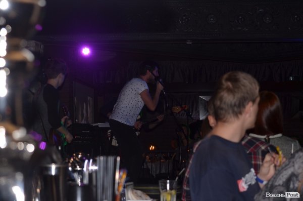 Вперше у Луцьку виступив рок-гурт «Bahroma».ФОТО